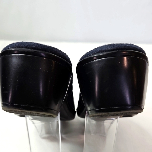 Clarks Blue Flats Comfortable Womens Loafers - Picture 6 of 8